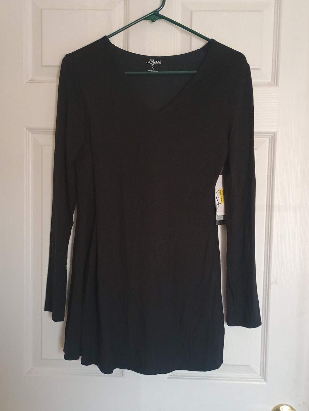 Lysse Women's Black Long Sleeve Top